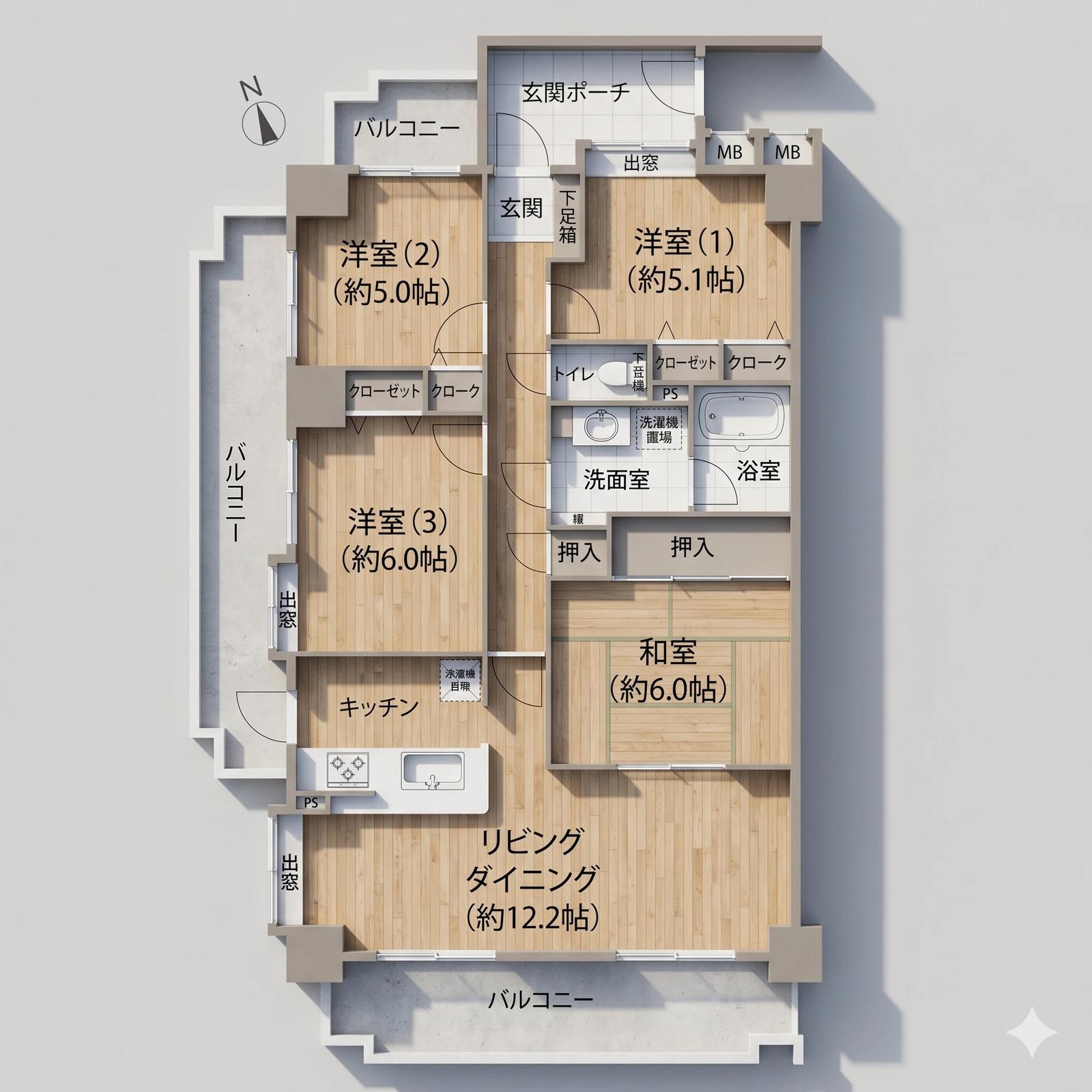 Sky Heights 春日 Building 1