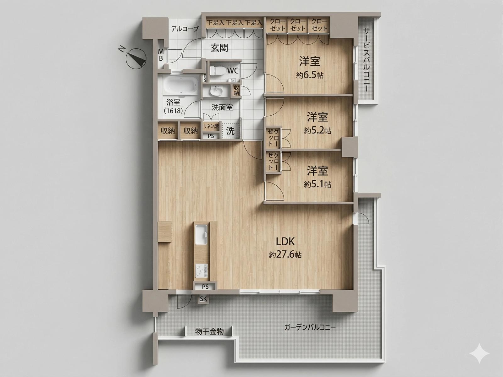 照葉Terrace Park Casa 02