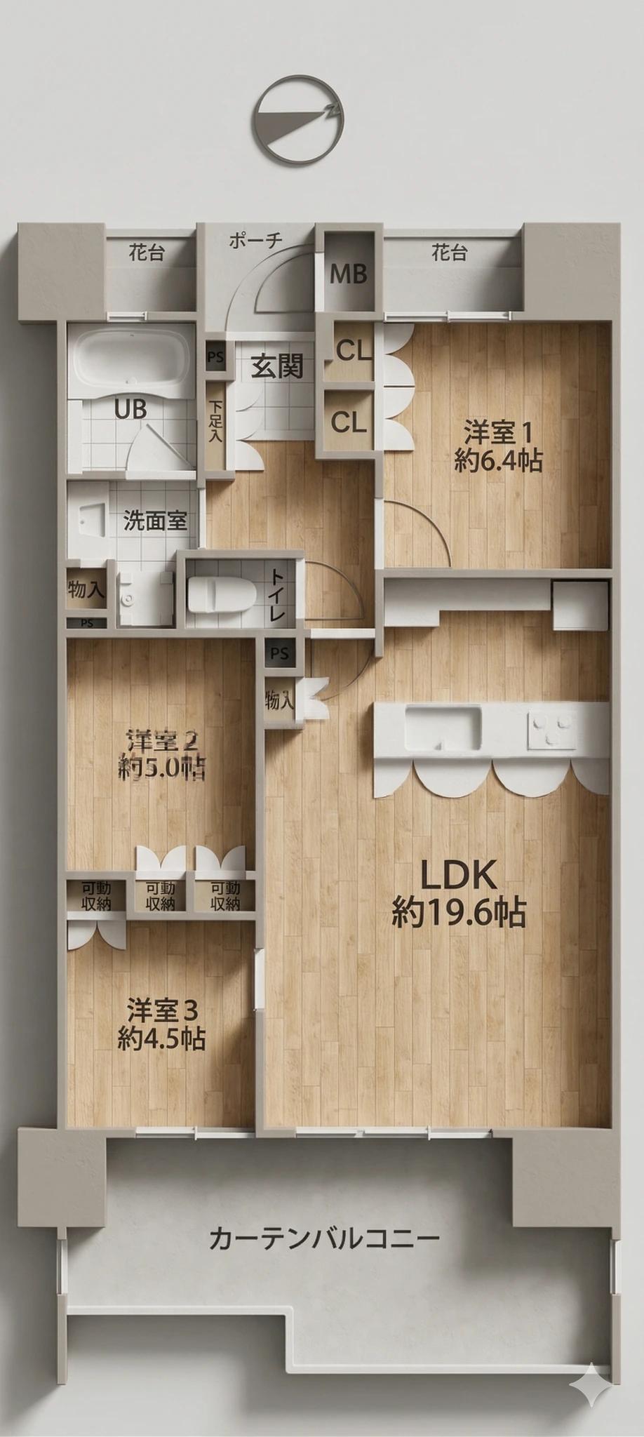 照葉Terrace Park Casa 01