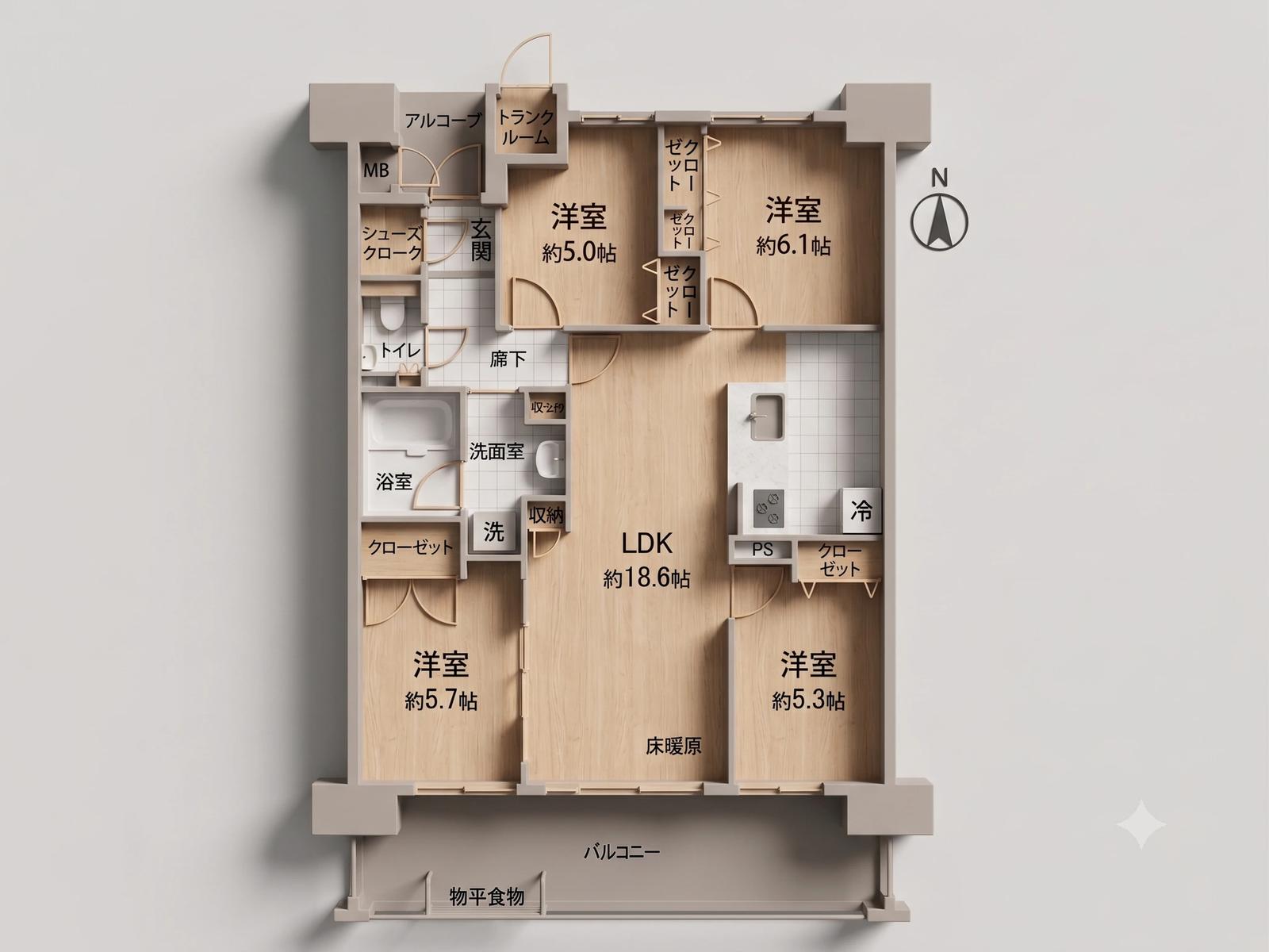 Montore 香椎浜Sa -Fu Tower West U IN Gu