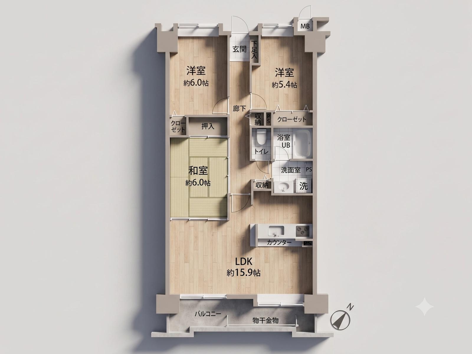 Dia Palace 大橋南 Building 2