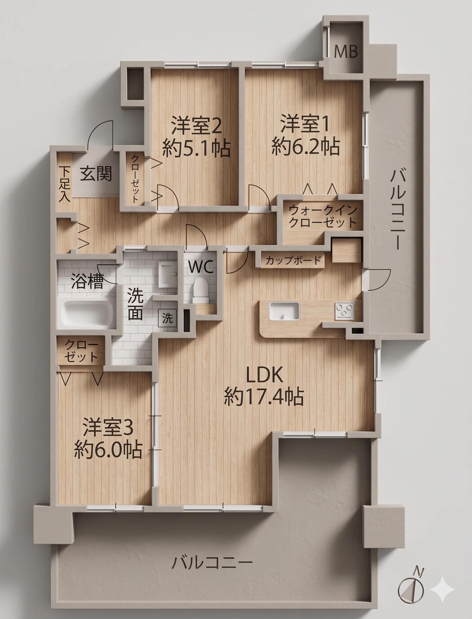 Park Sunlien 博多森 Building 2