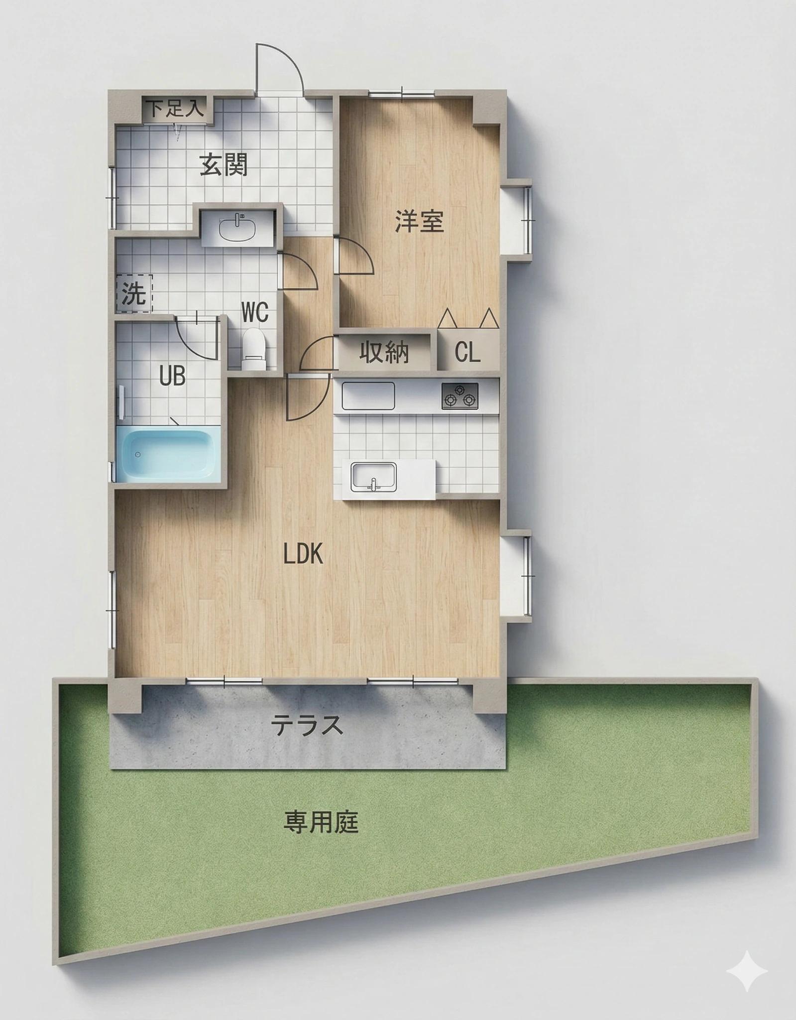 Romanesque View Court 植物园