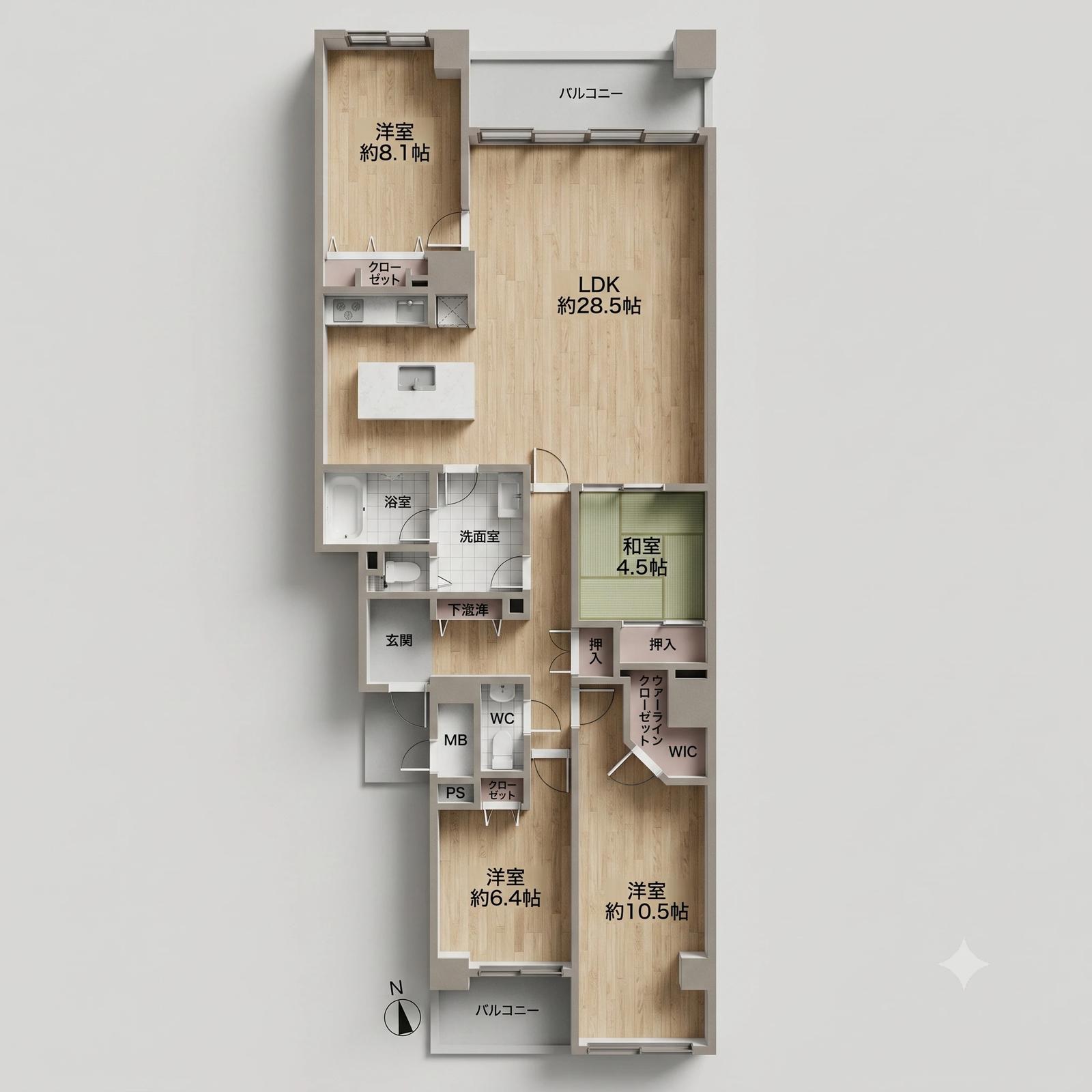 Core Mansion Marinea Hills 室見