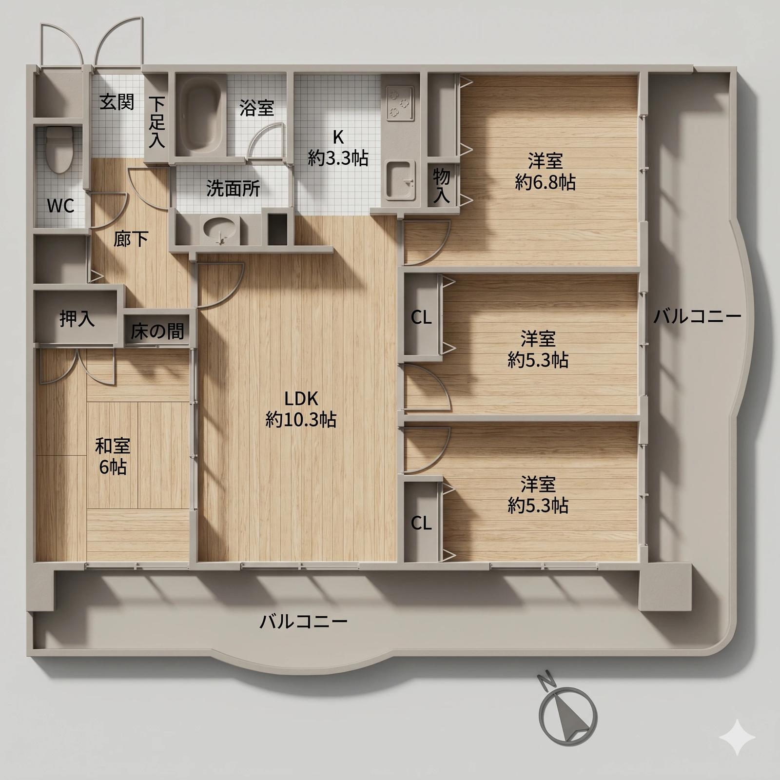 Lions Mansion Ohashi No.5