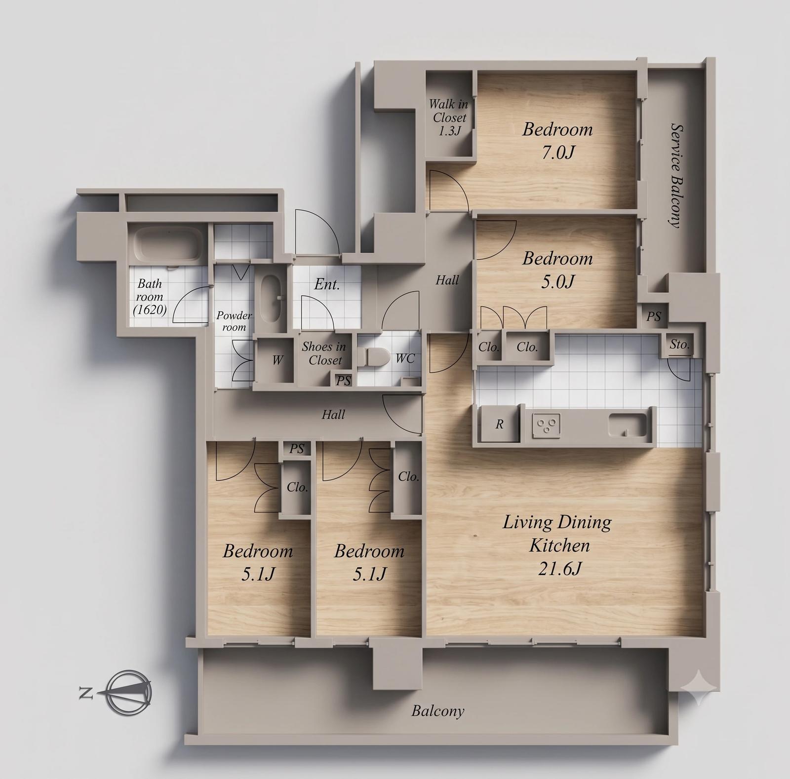 Grand Maison Josui Garden City Forest Gate 3