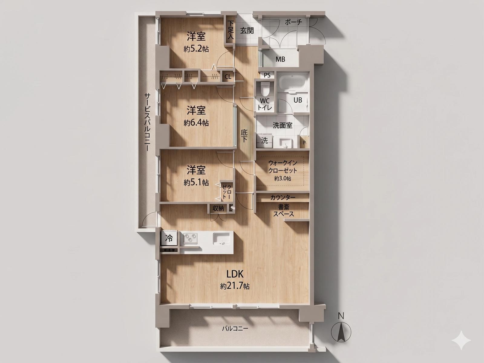 Montore Kashiihama Surf Tower East Wing