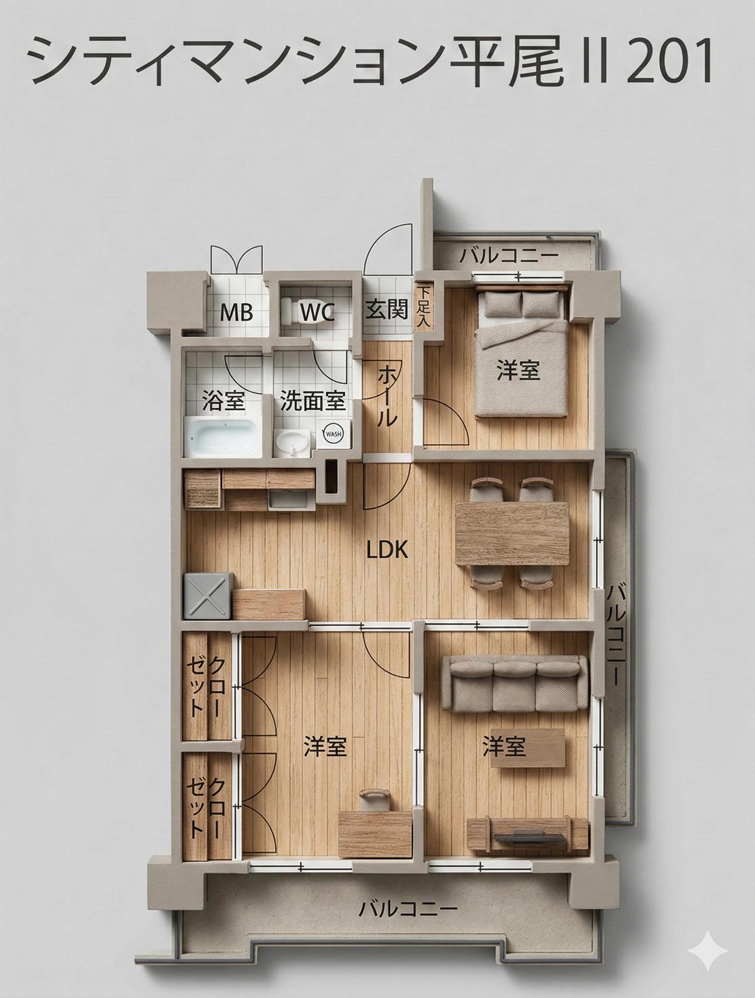 City Mansion 平尾2
