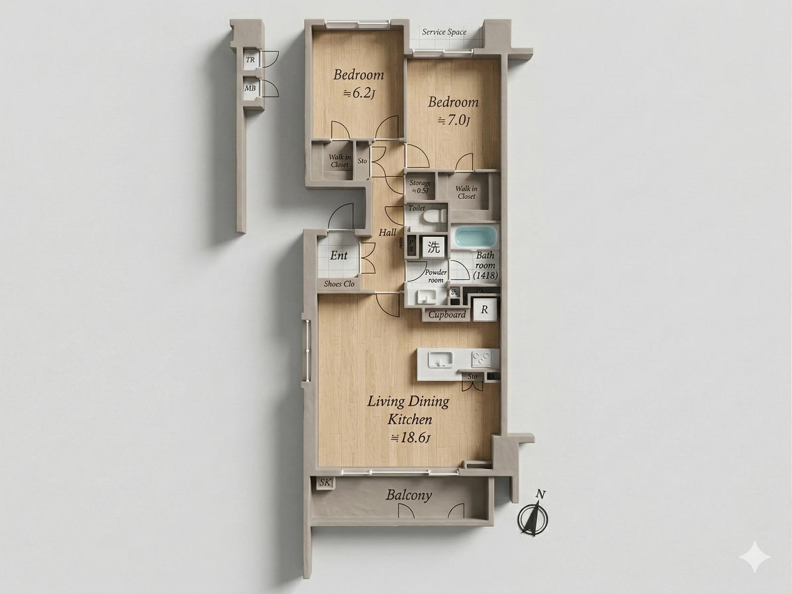 Park Court 赤坂Hilltop Residence