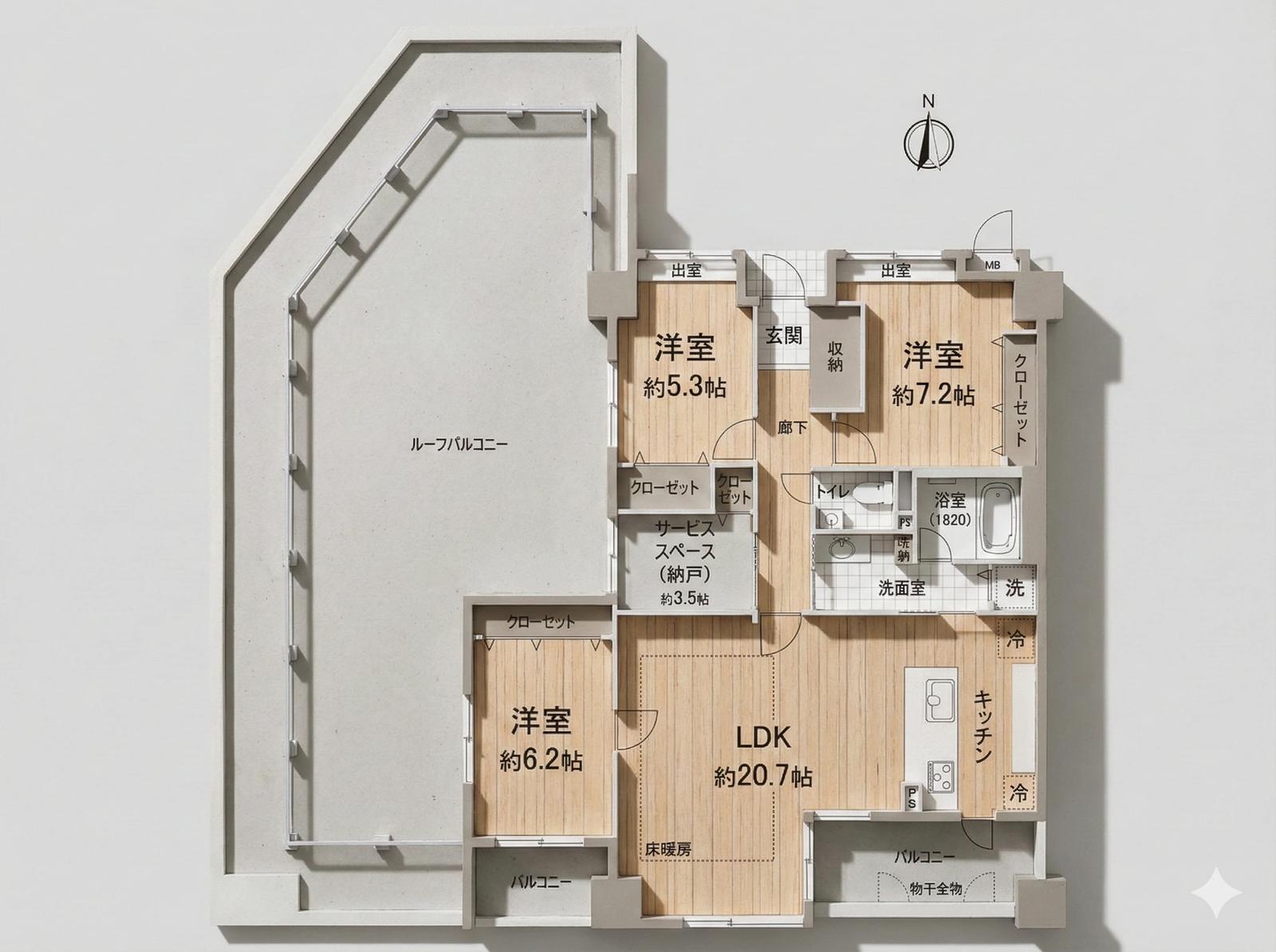 Core Mansion 櫻坂Pregio Building 2