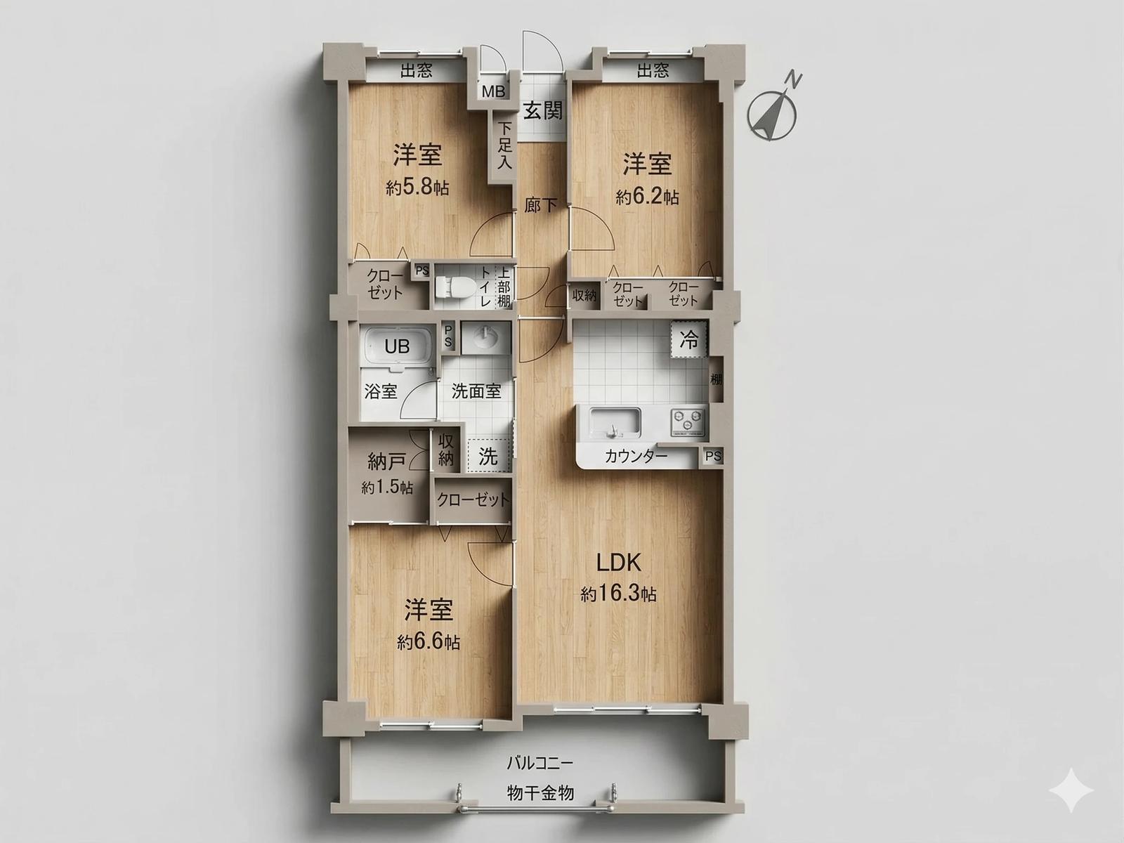 Core Mansion 和白丘Nextage A棟