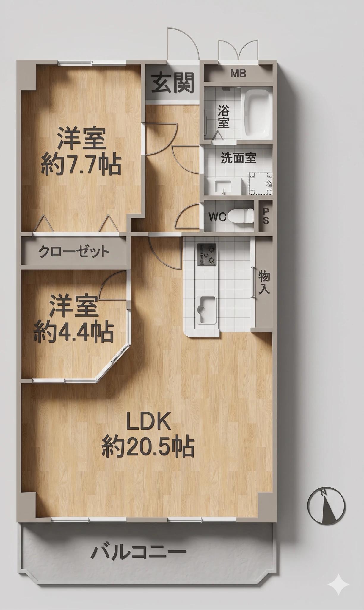 Lions Mansion 長丘Garden Building 2