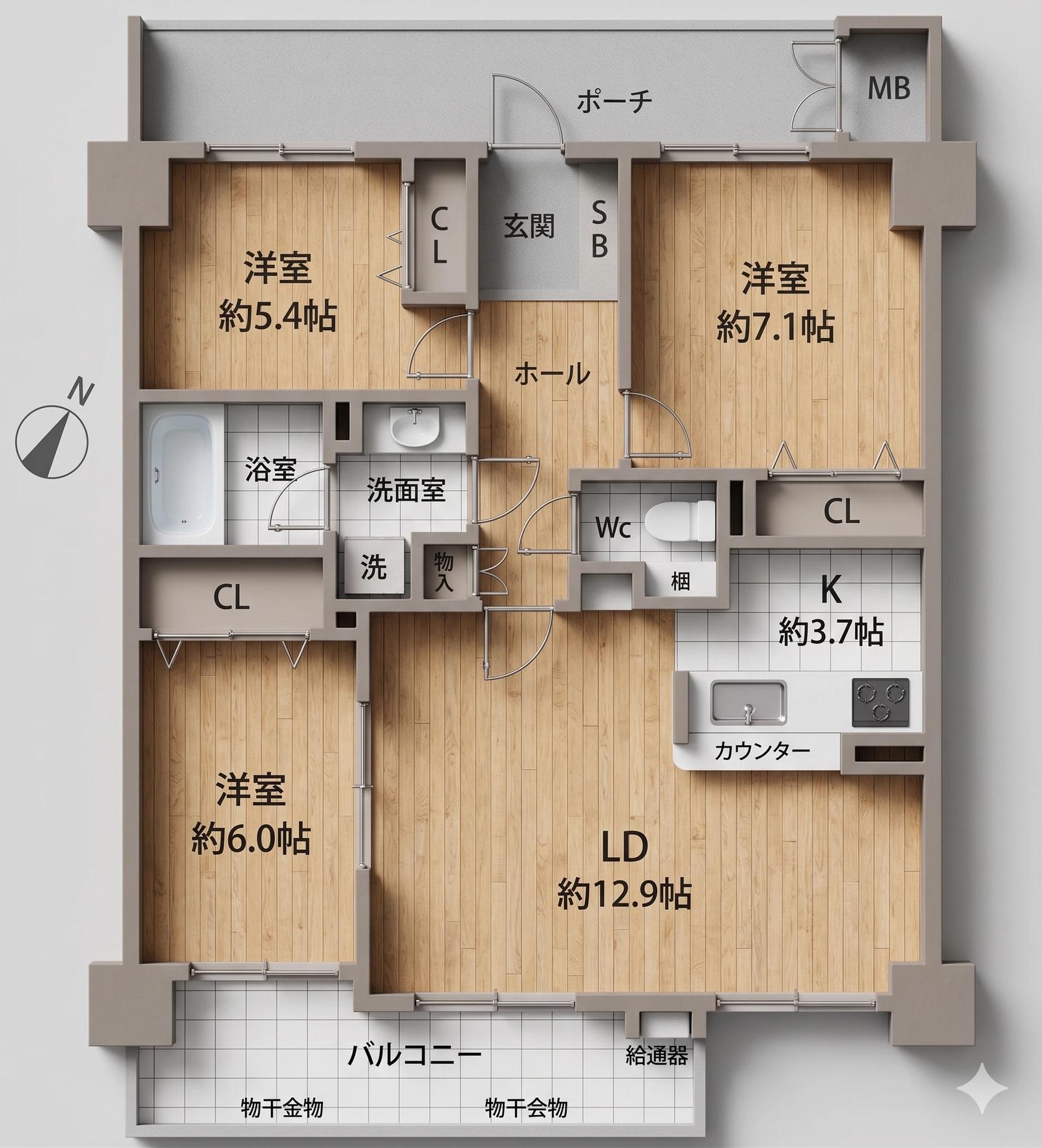 Seaside Momochi Aqua Court Building 8