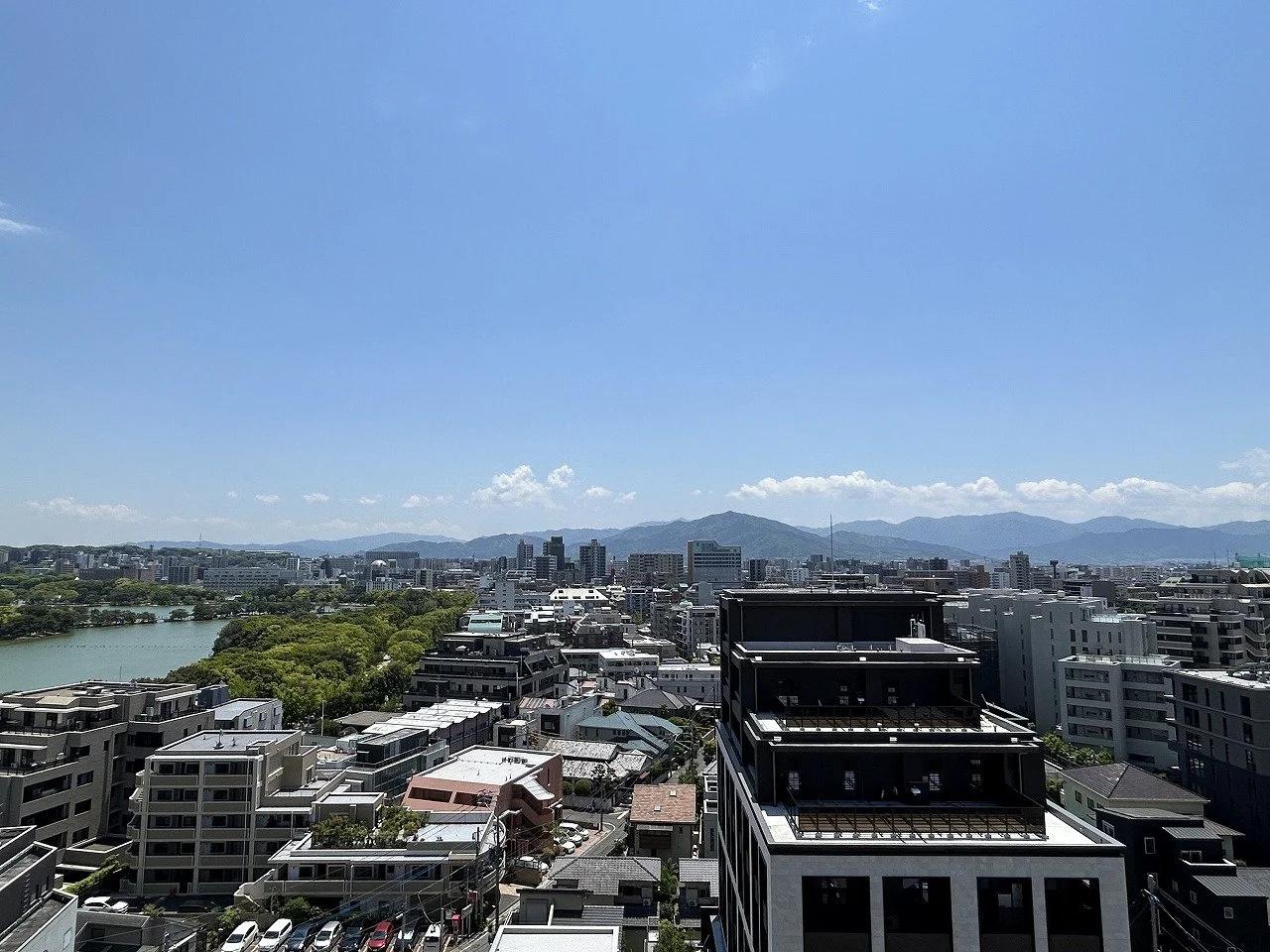 Across Ohori Koen Gran View