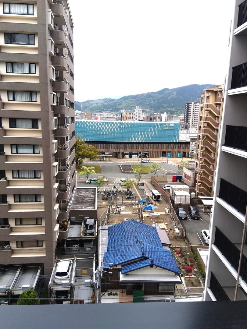 Open Residencia Shirakibaru Station Front